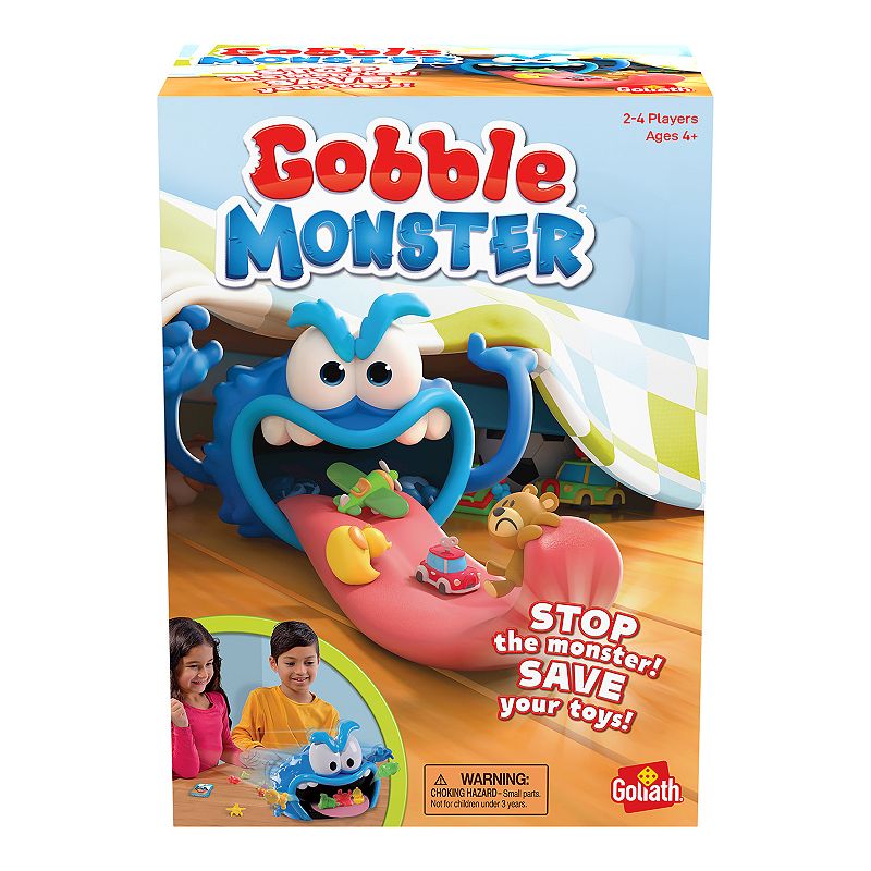 Gobble Monster Game - Save Your Toys from The Monster's Tongue Before It's Too Late by Goliath (B08TW8F7JK)