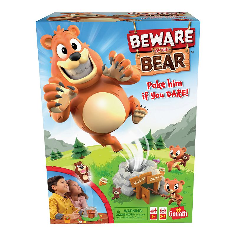 Beware of The Bear - Poke The Bear and Sneak The Goodies Before He Wakes Up Game by Goliath (B08TSV44D2)