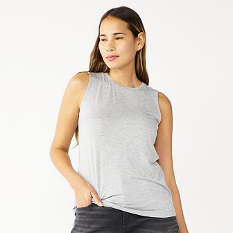 Petite Nine West Essential High Neck Tank Top