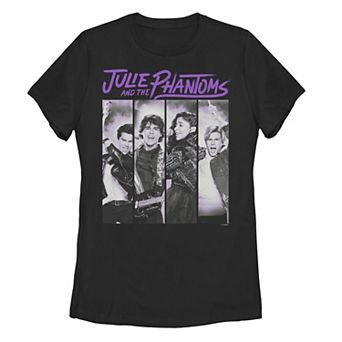 Juniors' Julie And The Phantoms Porrait Panels Tee