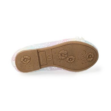 Jumping Beans® Walnut Toddler Girls' Ballet Flats