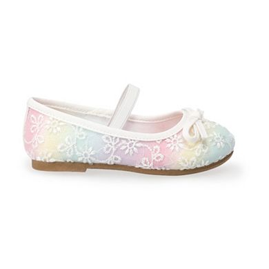 Jumping Beans® Walnut Toddler Girls' Ballet Flats