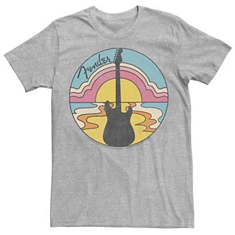 Men's Fender Groovy Sunset Logo Graphic Tee