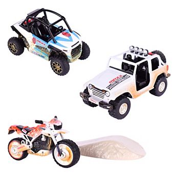 Maxx Action Mini Off-Road Lights & Sounds Vehicles 3 Pack