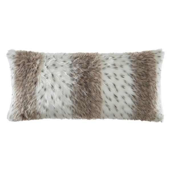 Koolaburra by UGG Simba Faux Fur Bolster Throw Pillow