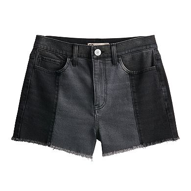 Juniors' SO® High Rise Mom Shorts