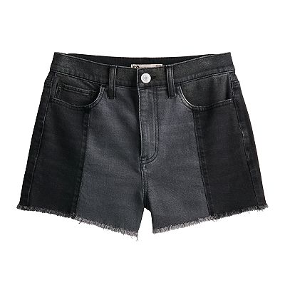 Juniors SO High Rise Mom Shorts