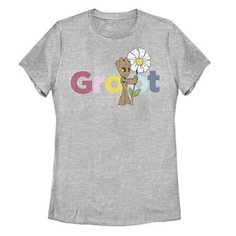 Juniors' Guardians of the Galaxy Groot Daisy Tee