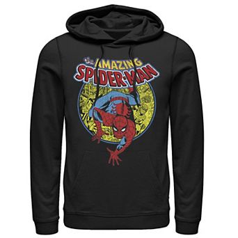 Men's Marvel Amazing Spider-Man Vintage Comic Hoodie