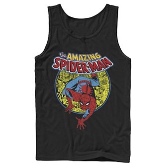 Men's Marvel Amazing Spider-Man Vintage Comic Tank Top