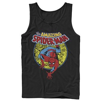 Men's Marvel Amazing Spider-Man Vintage Comic Tank Top