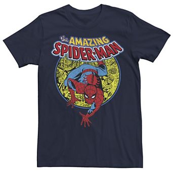 Men's Marvel Amazing Spider-Man Vintage Comic Tee