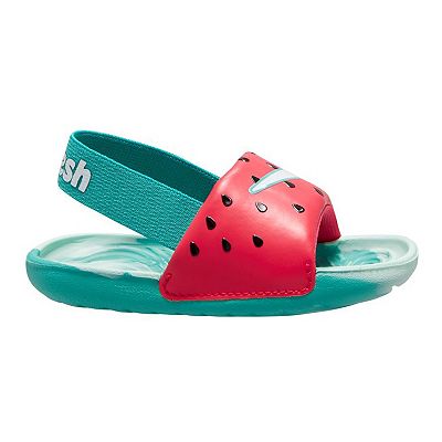 Nike kawa kid's slide sandals best sale