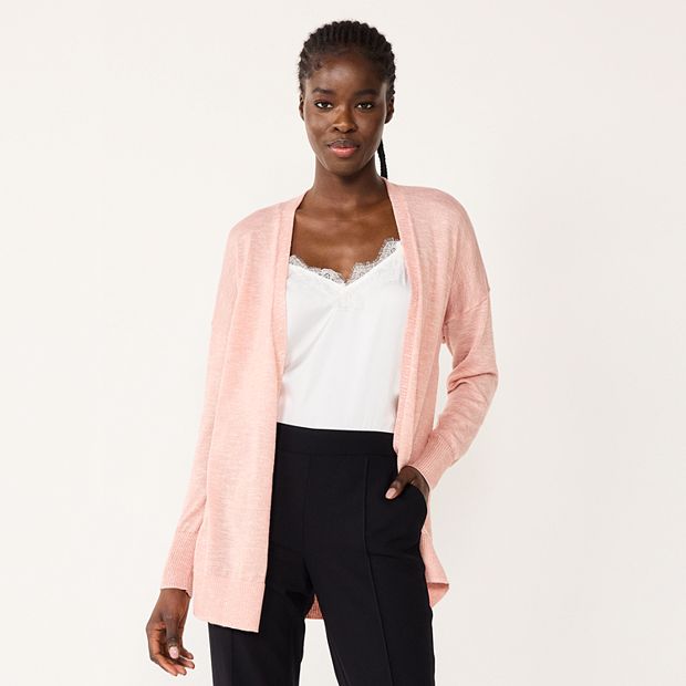 Women's long hot sale lightweight cardigan