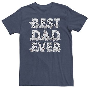 Big & Tall Disney 101 Dalmatians "Best Dad Ever" Tee