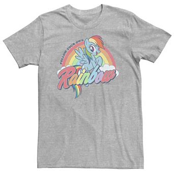 Big & Tall My Little Pony: Friendship Is Magic "Follow Your Own Rainbow" Tee