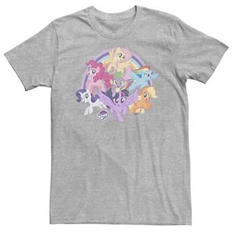 Big & Tall My Little Pony: Friendship Is Magic Group Shot Tee