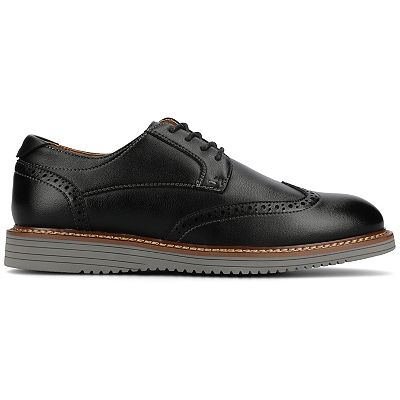 VANCE Lorenzo Comfort Wingtip Men's Flexible Casual Hybrid Dress Shoes