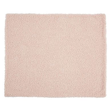 Mina Victory Faux Fur Solid Throw