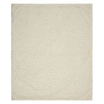 Mina Victory Faux Fur Solid Throw