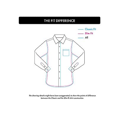 men's slim fit orange dress shirt Daniel Hechter Jacque Business Shirt Orange – routleys.com.au