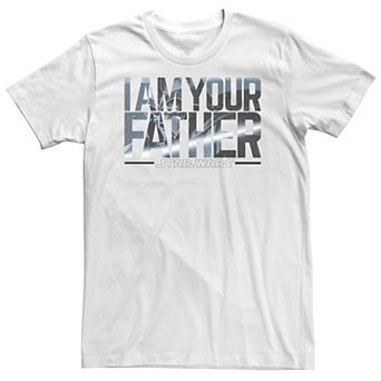 Big & Tall Star Wars Darth Vader "I Am Your Father" Classic Tee