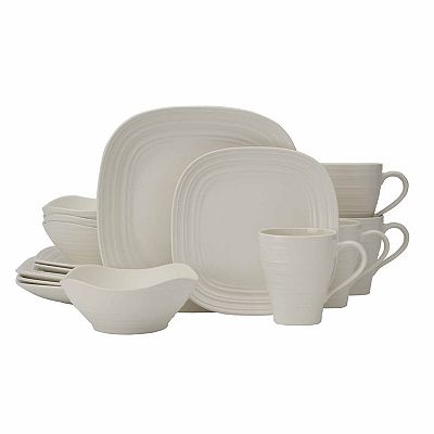Mikasa Swirl Square Dinnerware Set