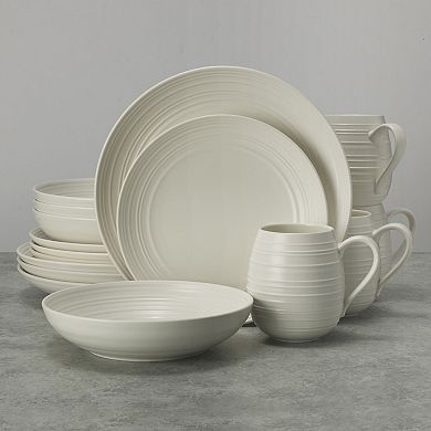 Mikasa Swirl Coupe 16-pc. Dinnerware Set