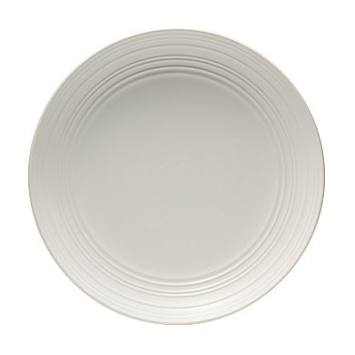 Mikasa Swirl Coupe Graphite 4-pc. Dinnerware Set