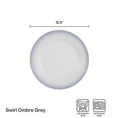 Mikasa Swirl Ombre Serving Platter