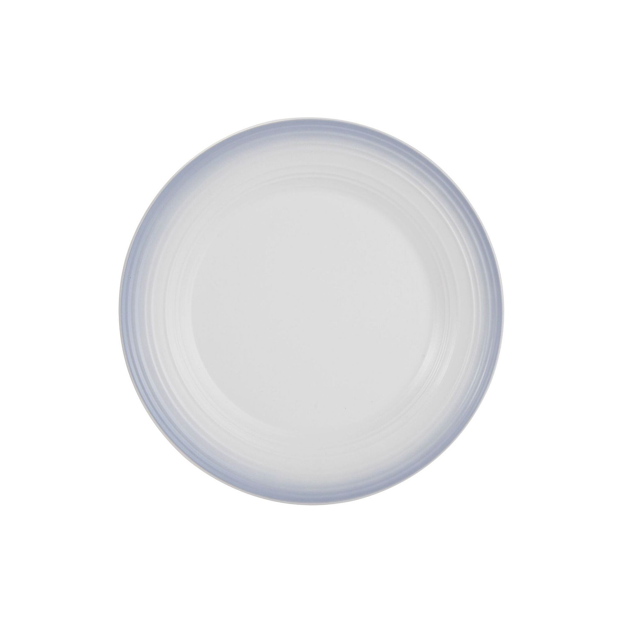 Mikasa Swirl Ombre Serving Platter, Light Gray