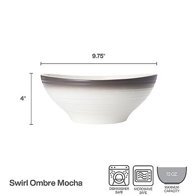 Mikasa Swirl Ombre Vegetable Bowl