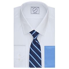 Kohls mens white dress hot sale shirt