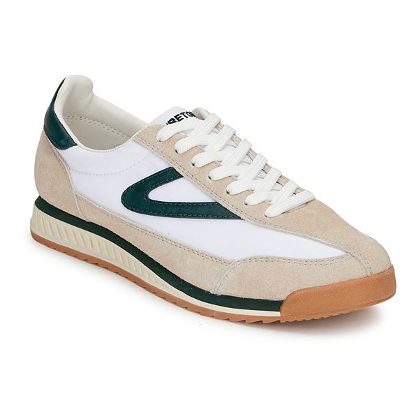 green and white tretorn