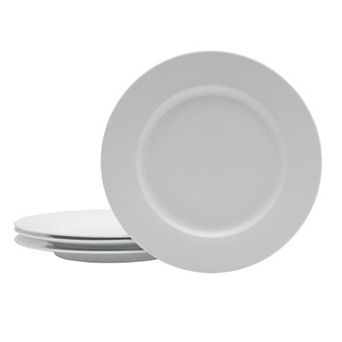 Fitz & Floyd 4 pc Classic Rim Dinner Plate Set
