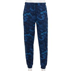Men's Sonoma Goods For Life Microfleece Pajama Pants (Blue/Grey/cherry  Blue) $24