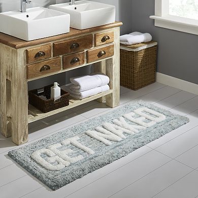 VCNY Home Get Naked Statement Bath Runner