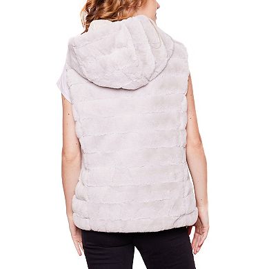 Women's Be Boundless 2-In-1 Hooded Faux-Fur Reversible Vest