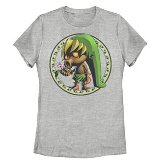 Juniors' The Legend Of Zelda Deku Mask Link Tee