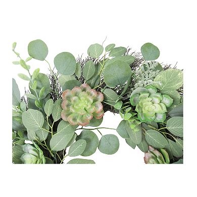 Sonoma Goods For Life® Succulent & Eucalyptus Wreath