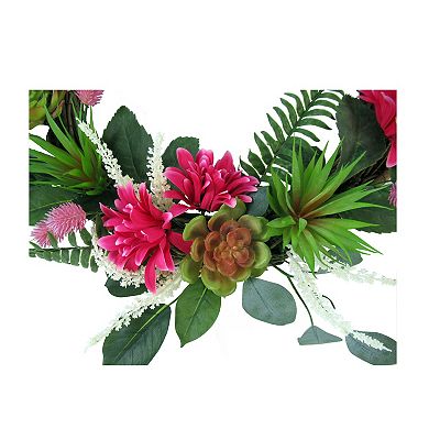Sonoma Goods For Life® Grapevine Succulent Flower Wreath