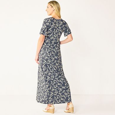 Maternity Sonoma Goods For Life® Ruffle Sleeve Maxi Dress