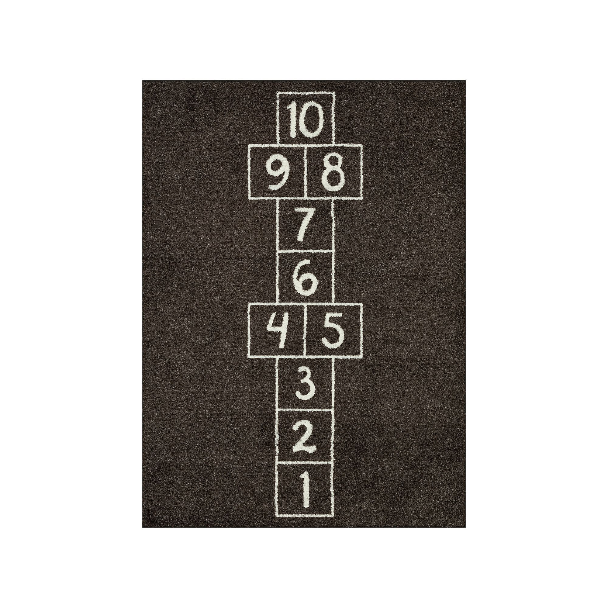 The Big One Kids™ Rug Hopscotch Washable Shag, Grey