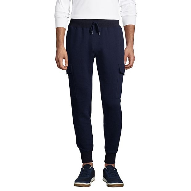 Men's Lands' End Serious Sweats Cargo Jogger Pants