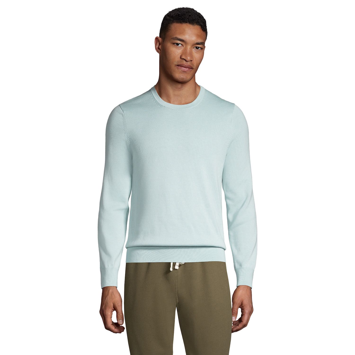 Image for Lands' End Men's Supima Cotton Sweater at Kohl's.