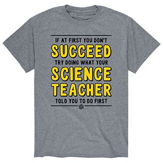 Men's If At First You Dont Succeed Tee