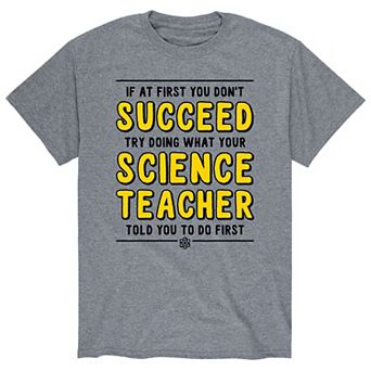 Men's If At First You Dont Succeed Tee