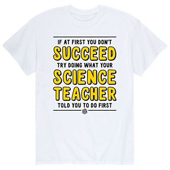 Men's If At First You Dont Succeed Tee