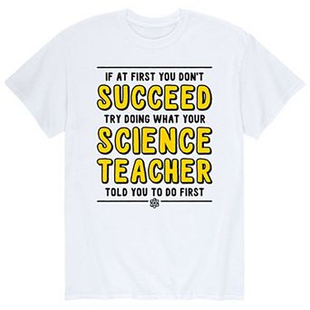 Men's If At First You Dont Succeed Tee