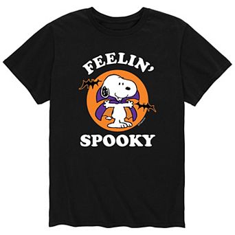 Men's Peanuts Snoopy "Feelin' Spooky" Tee